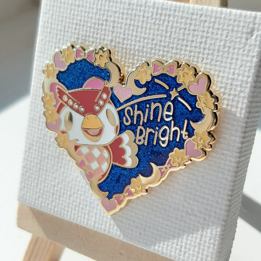 Celeste Heart // Animal Crossing Enamel Pin // Discontinued