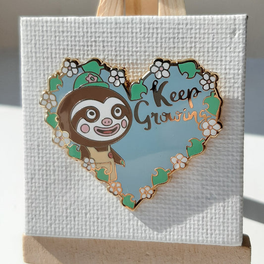 Leif Heart // Animal Crossing Enamel Pin // Discontinued