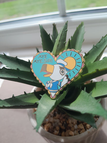 Gulliver Heart // Animal Crossing Enamel Pin // Discontinued