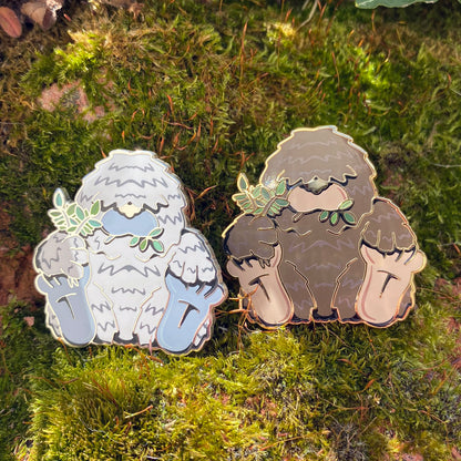 Yeti Enamel Pin - Cryptid Series