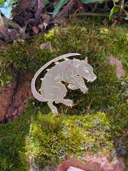 Chupacabra Enamel Pin - Cryptid Series