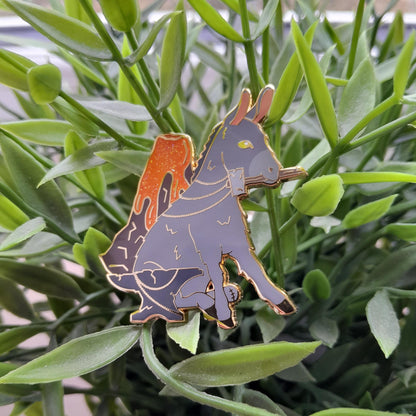 Hephaestus Donkey // Greek God Enamel Pin