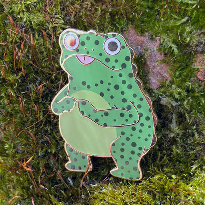 Loveland Frog Enamel Pin - Cryptid Series