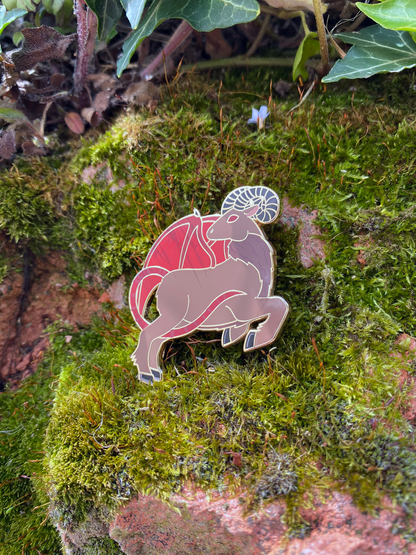 Jersey Devil  Enamel Pin - Cryptid Series