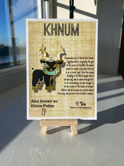 Khnum Ram // Egyptian God Enamel Pin