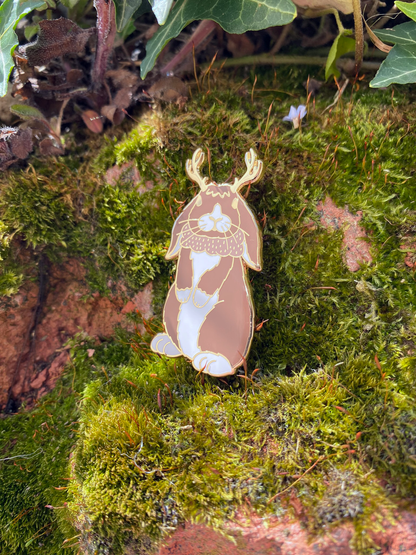 Jackalope Enamel Pin - Cryptid Series