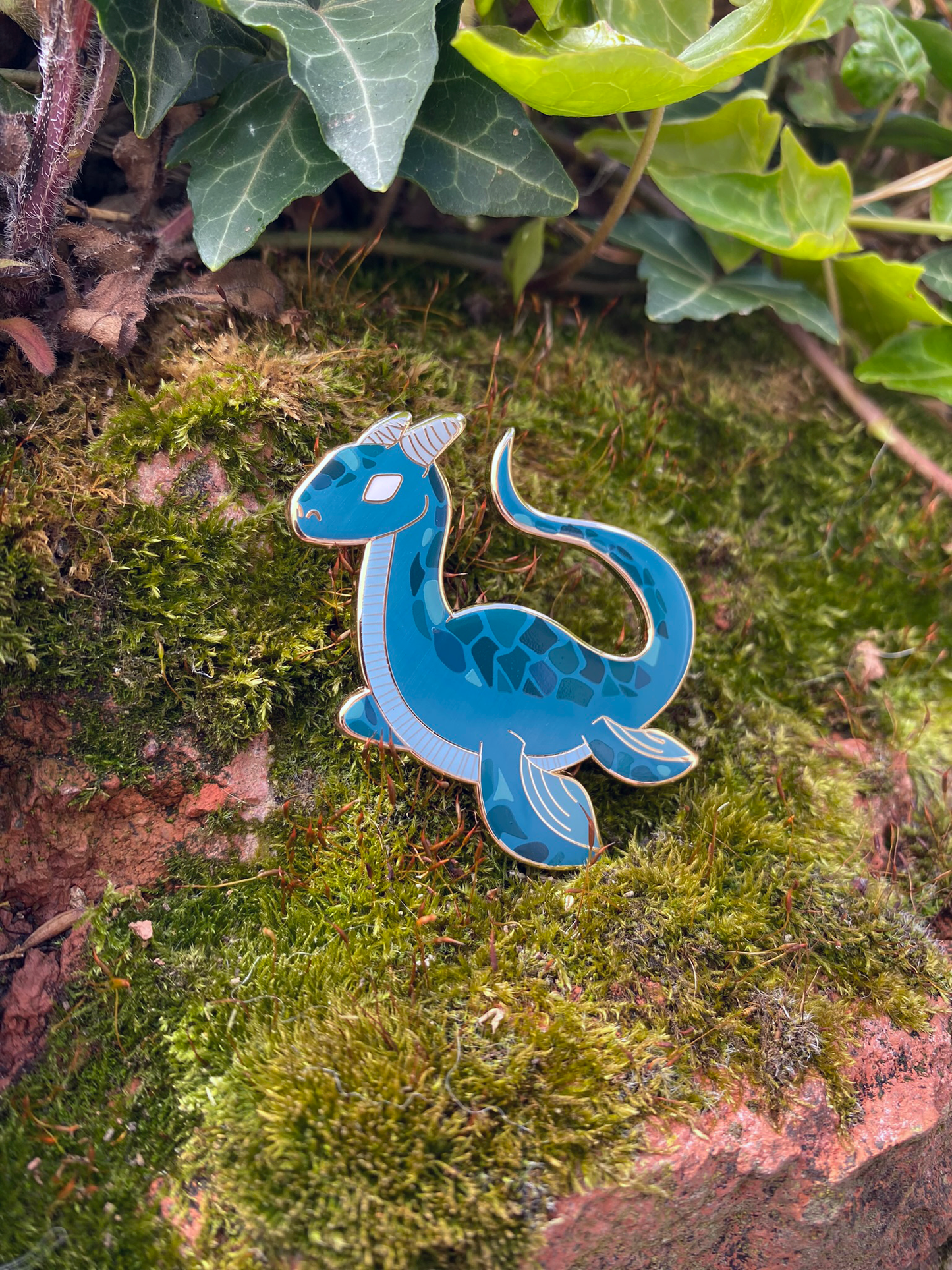 Loch Ness Monster Enamel Pin - Cryptid Series