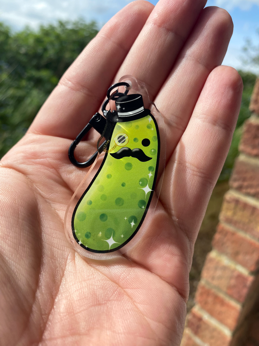 Sir Pickle Acrylic Charm/Keychain