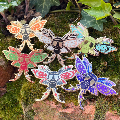 Multibuy Moth Enamel Pins