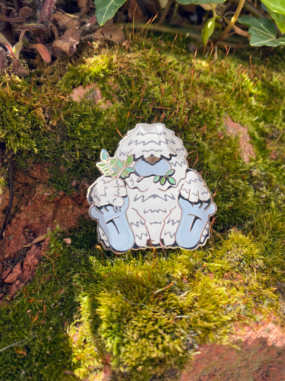 Yeti Enamel Pin - Cryptid Series