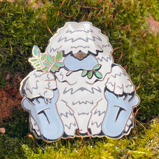 Yeti Enamel Pin - Cryptid Series