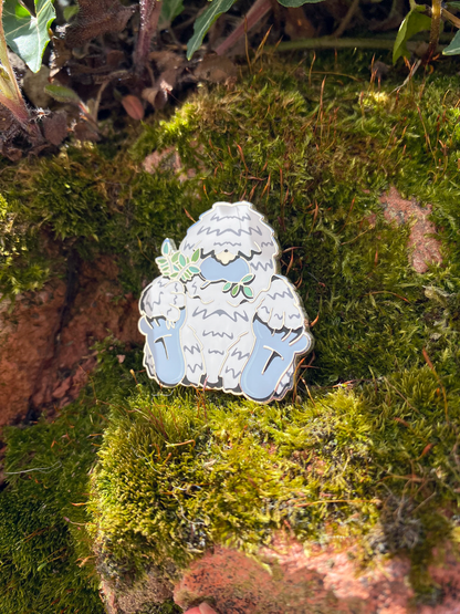 Yeti Enamel Pin - Cryptid Series