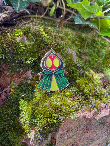 Flatwoods Monster Enamel Pin - Cryptid Series