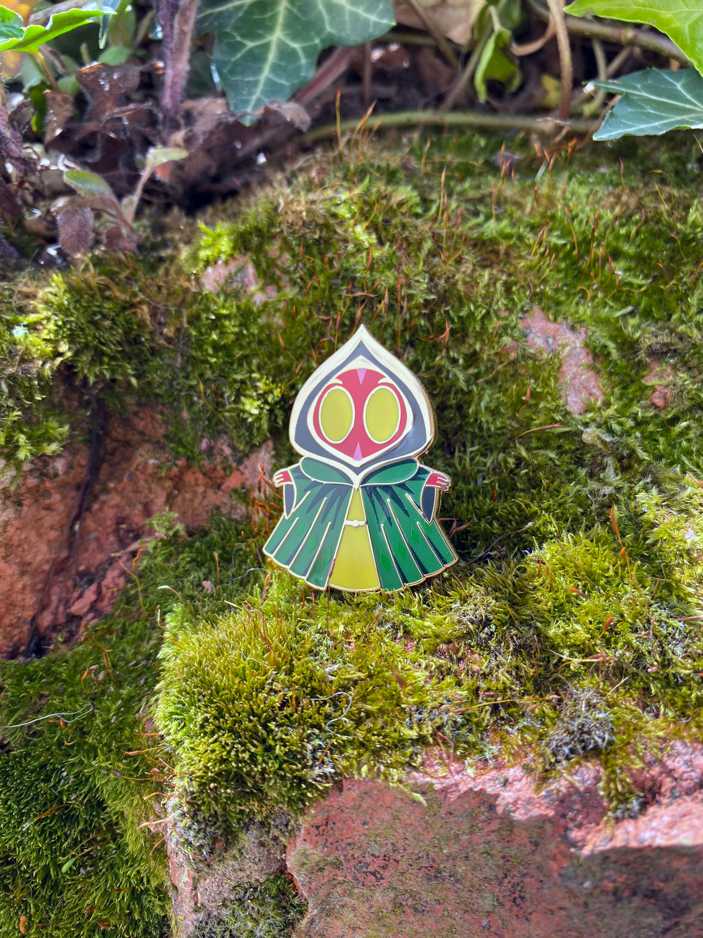 Flatwoods Monster Enamel Pin - Cryptid Series