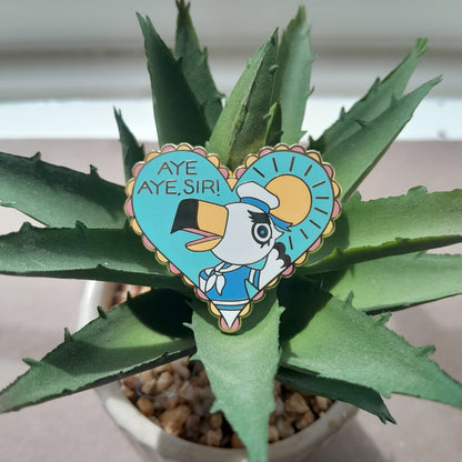 Gulliver Heart // Animal Crossing Enamel Pin // Discontinued