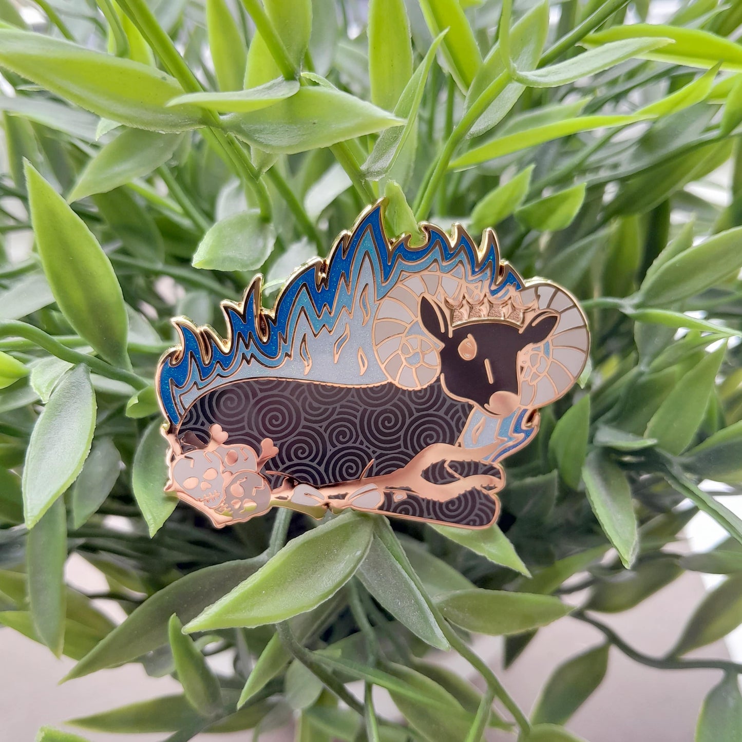 Hades Ram // Greek God Enamel Pin