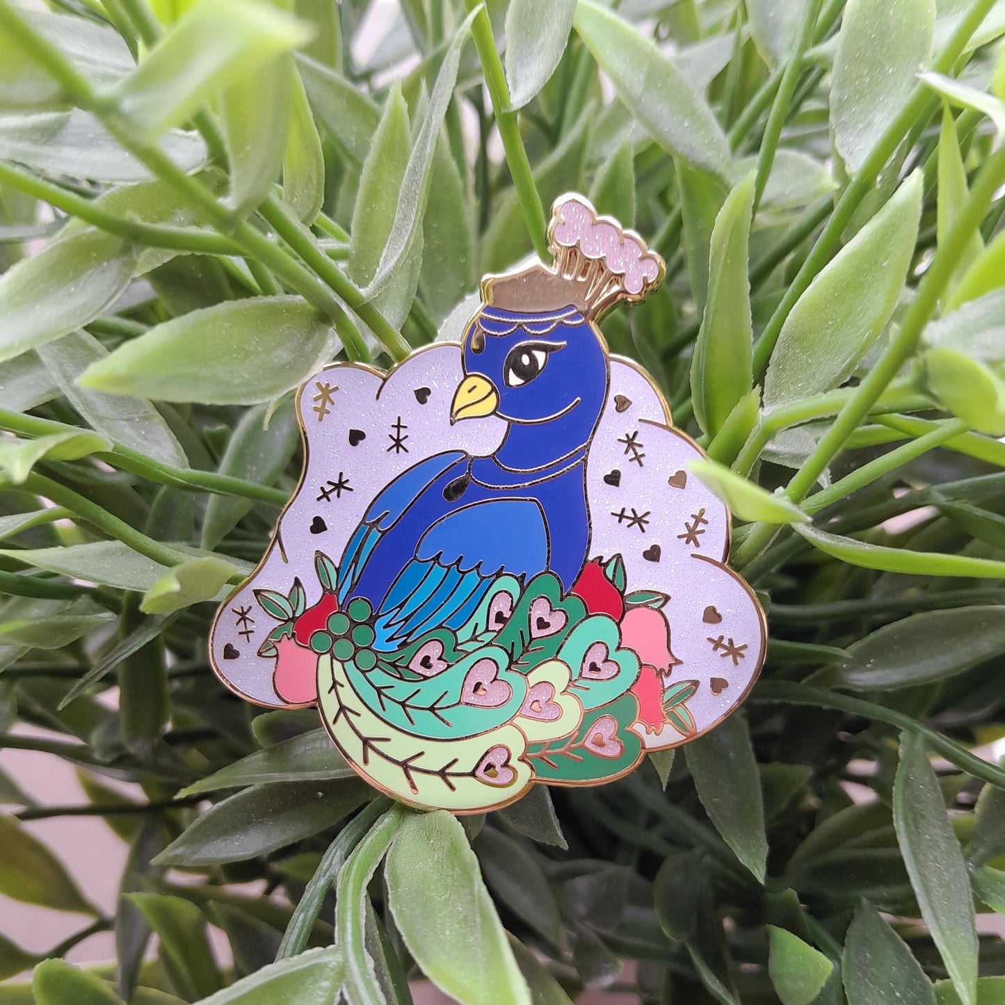 Hera Peacock // Greek Goddess Enamel Pin