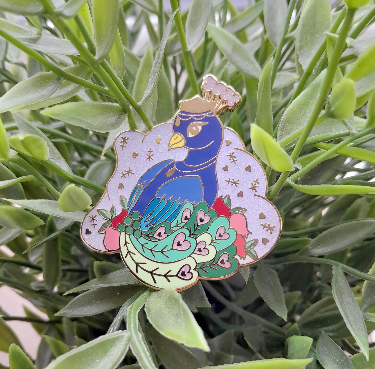 Hera Peacock // Greek Goddess Enamel Pin