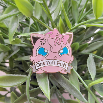 Jigglypuff One Tuff Puff // Pokemon Enamel Pin