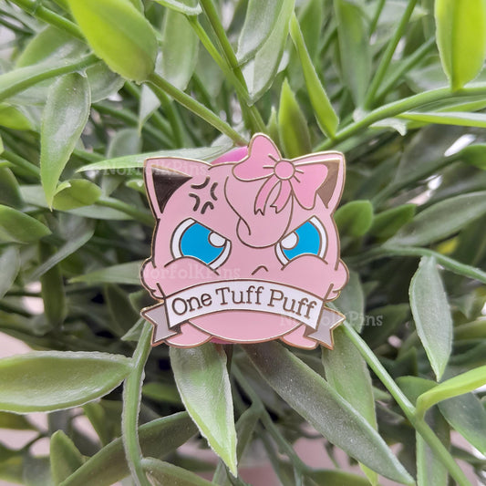 Jigglypuff One Tuff Puff // Pokemon Enamel Pin