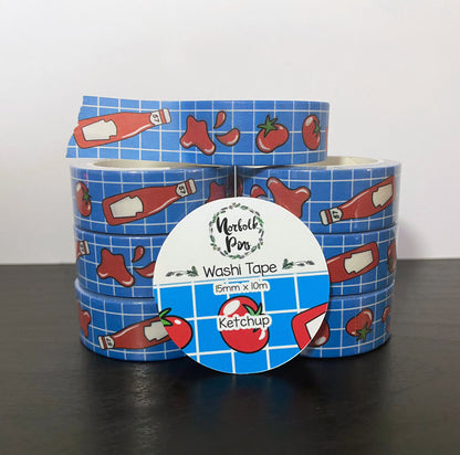 Ketchup Washi Tape - 15mm x 10m