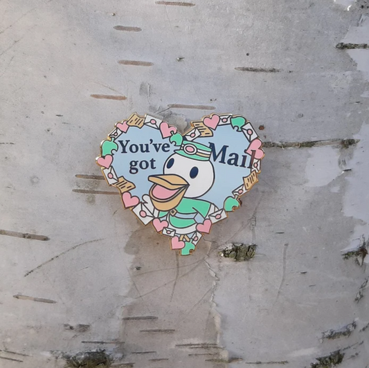 Pete the Postman Heart // Animal Crossing Enamel Pin // Discontinued