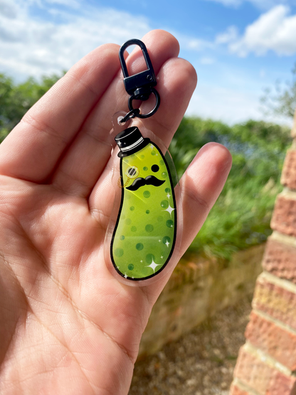 Sir Pickle Acrylic Charm/Keychain