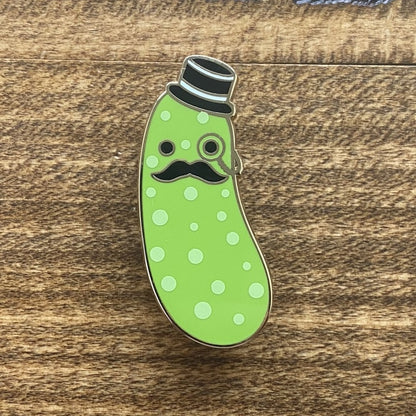 Sir Pickle Enamel Pin