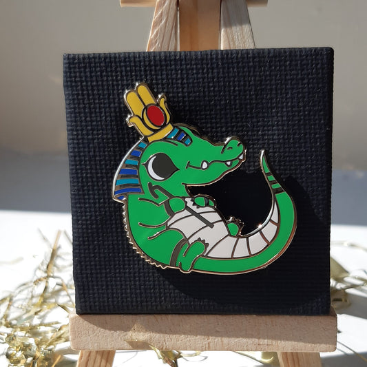 Sobek Crocodile // Egyptian God Enamel Pin