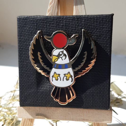 Ra Falcon // Egyptian God Enamel Pin