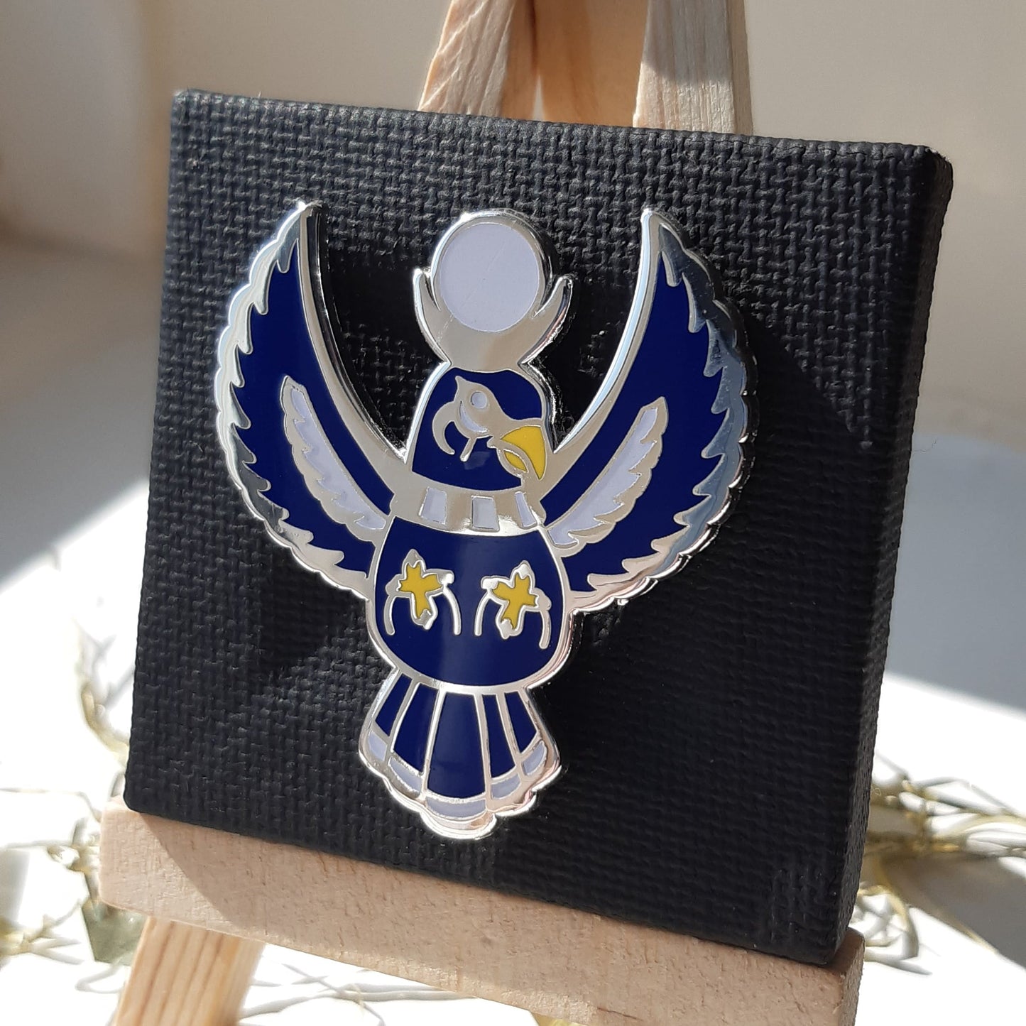 Khonsu Falcon // Egyptian God Enamel Pin