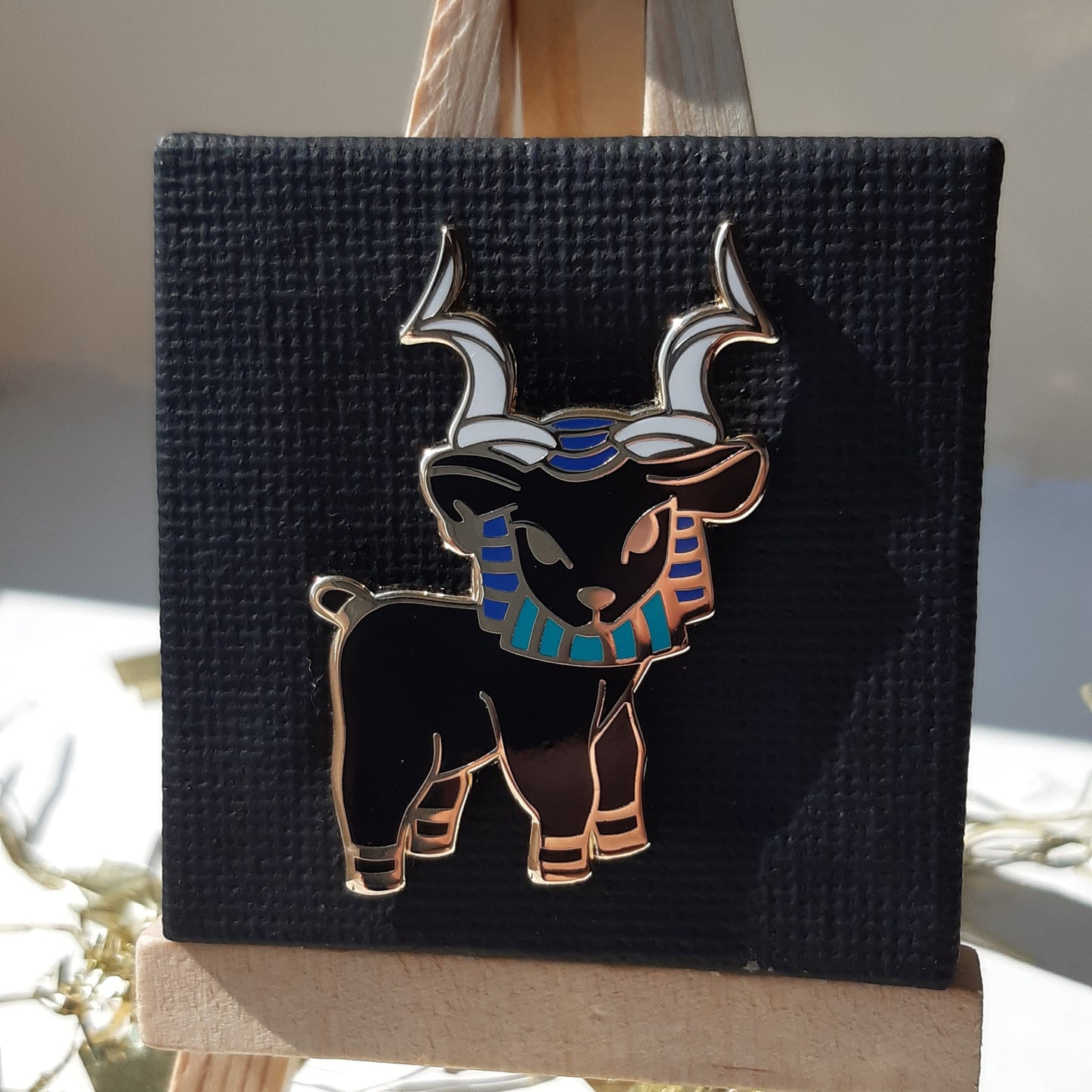 Khnum Ram // Egyptian God Enamel Pin